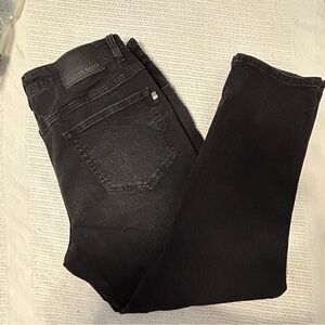 Ted Baker Mens Black Denim Jeans Size 34x30 Comfort Stretch Regular Fit